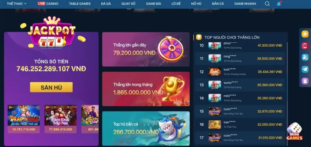 Chương trình VIP với các quyền lợi đặc biệt và quản lý tài khoản riêng